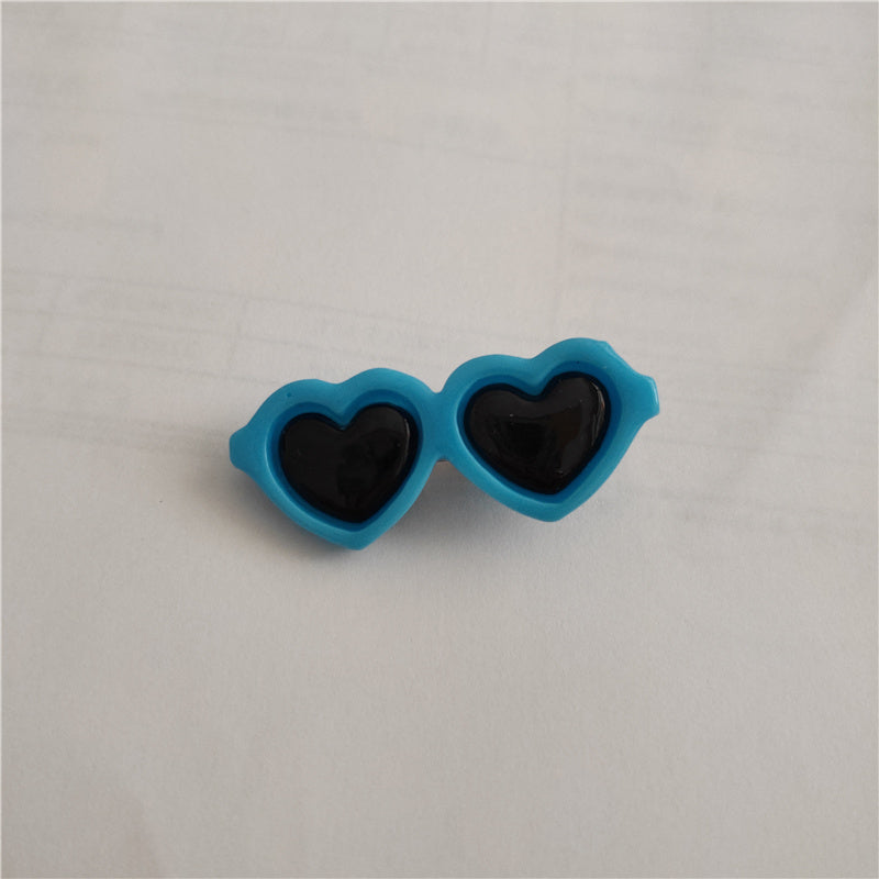 Pet glasses hair clip