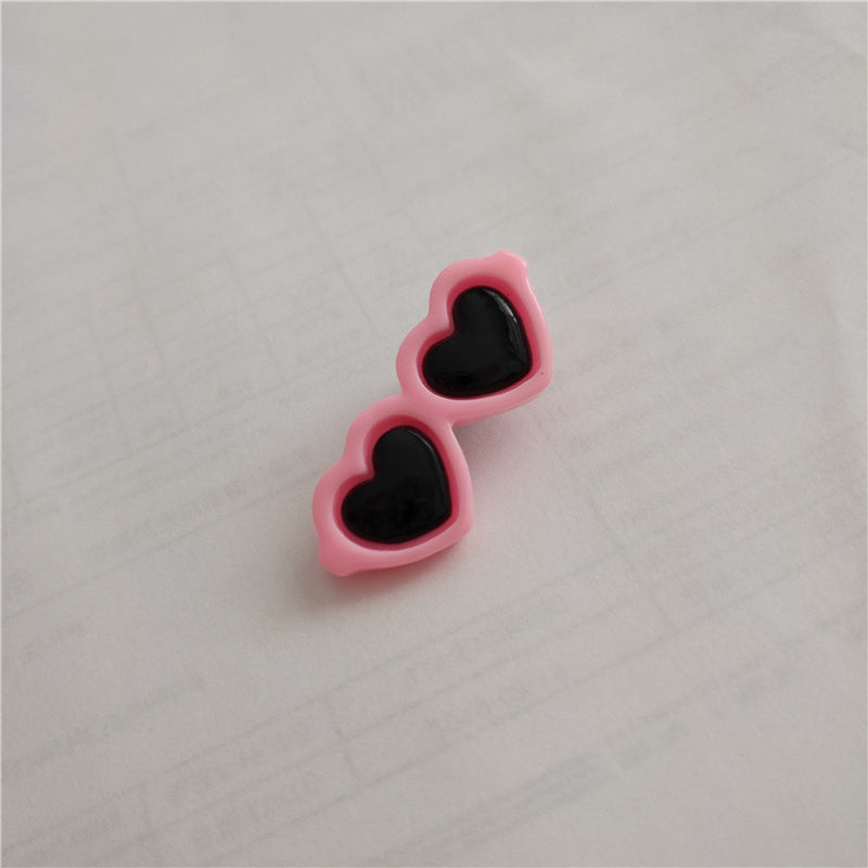 Pet glasses hair clip