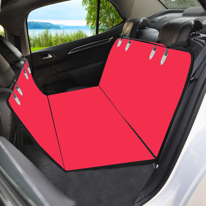 Multifunctional Detachable Pet Car Seat Back Waterproof Cushion