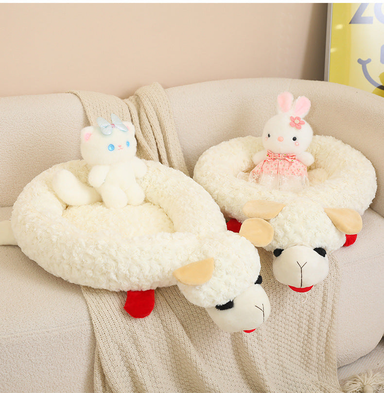 Pet Supplies Dog Cat Plush Nest Four Seasons Universal Warm Mattress