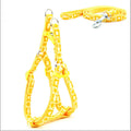 Pet Dog Bone Printing Harness And Leash Set Summer