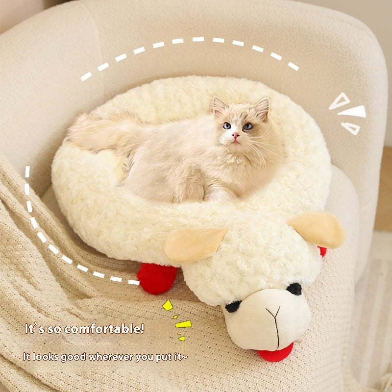 Pet Supplies Dog Cat Plush Nest Four Seasons Universal Warm Mattress